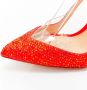 Gianvito Rossi Pre-owned Satin heels Red Dames - Thumbnail 7