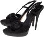 Gianvito Rossi Pre-owned Satin sandals Black Dames - Thumbnail 3