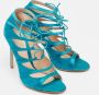 Gianvito Rossi Pre-owned Satin sandals Green Dames - Thumbnail 4