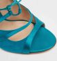 Gianvito Rossi Pre-owned Satin sandals Green Dames - Thumbnail 7