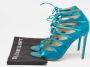 Gianvito Rossi Pre-owned Satin sandals Green Dames - Thumbnail 9