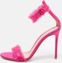 Gianvito Rossi Pre-owned Satin sandals Pink Dames - Thumbnail 2