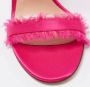 Gianvito Rossi Pre-owned Satin sandals Pink Dames - Thumbnail 7