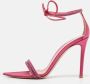 Gianvito Rossi Pre-owned Satin sandals Pink Dames - Thumbnail 2