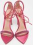 Gianvito Rossi Pre-owned Satin sandals Pink Dames - Thumbnail 3