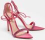 Gianvito Rossi Pre-owned Satin sandals Pink Dames - Thumbnail 4