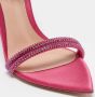 Gianvito Rossi Pre-owned Satin sandals Pink Dames - Thumbnail 7