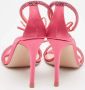 Gianvito Rossi Pre-owned Satin sandals Pink Dames - Thumbnail 5