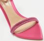 Gianvito Rossi Pre-owned Satin sandals Pink Dames - Thumbnail 7