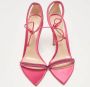 Gianvito Rossi Pre-owned Satin sandals Pink Dames - Thumbnail 3