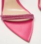 Gianvito Rossi Pre-owned Satin sandals Pink Dames - Thumbnail 7