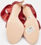 Gianvito Rossi Pre-owned Satin sandals Red Dames - Thumbnail 6