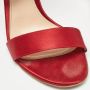 Gianvito Rossi Pre-owned Satin sandals Red Dames - Thumbnail 7