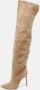 Gianvito Rossi Pre-owned Suede boots Beige Dames - Thumbnail 2