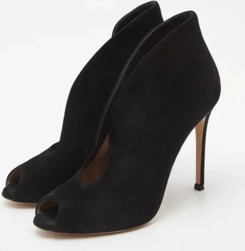 Gianvito Rossi Pre-owned Suede boots Black Dames