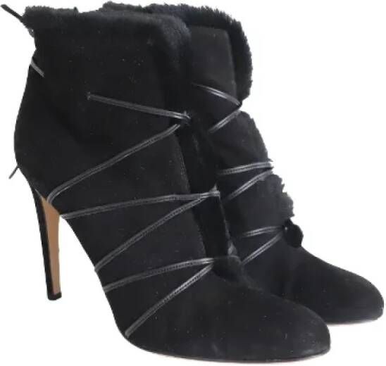 Gianvito Rossi Pre-owned Suede boots Black Dames