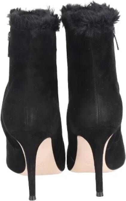 Gianvito Rossi Pre-owned Suede boots Black Dames