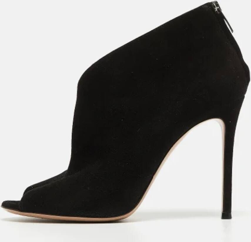 Gianvito Rossi Pre-owned Suede boots Black Dames