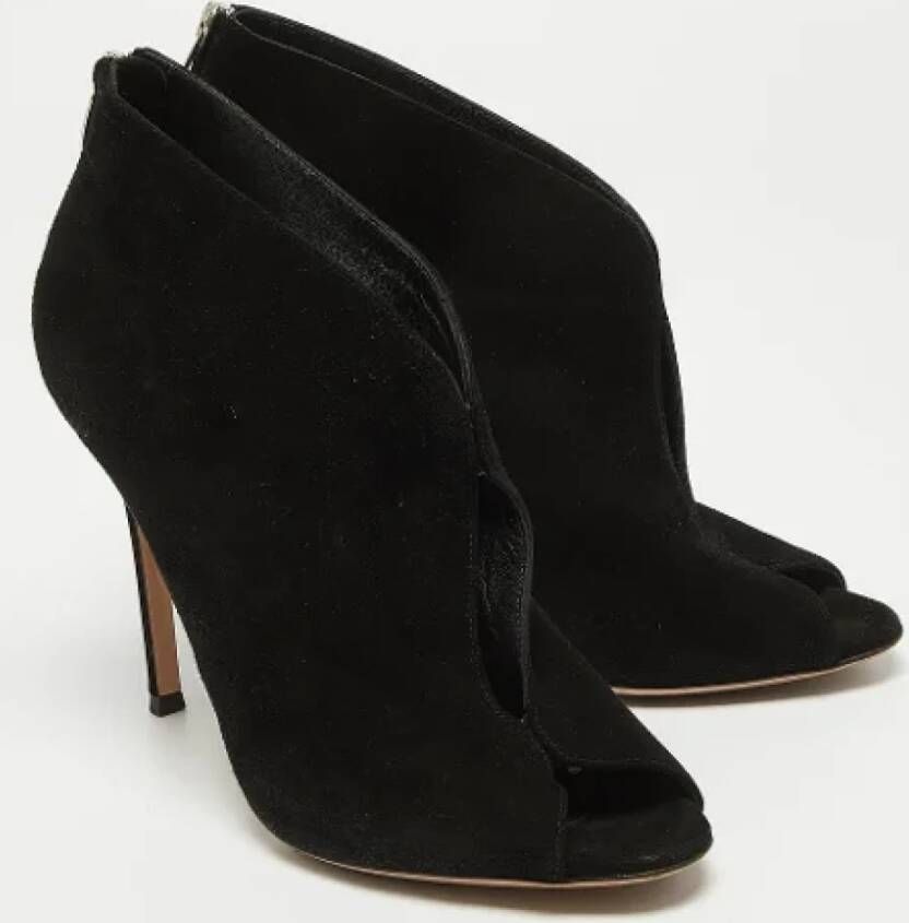 Gianvito Rossi Pre-owned Suede boots Black Dames