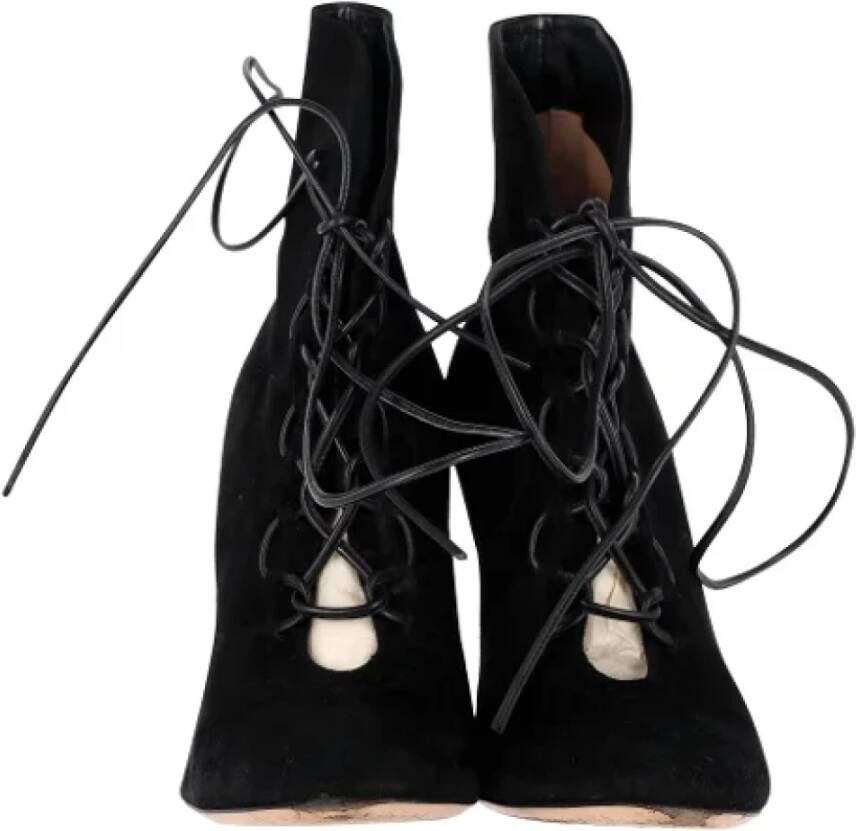 Gianvito Rossi Pre-owned Suede boots Black Dames