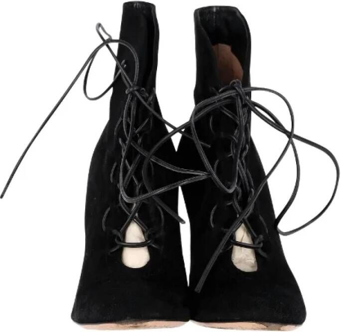 Gianvito Rossi Pre-owned Suede boots Black Dames