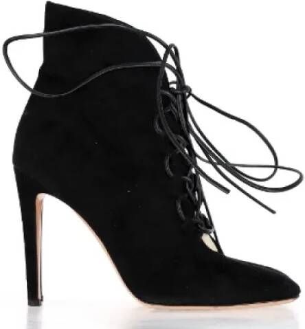 Gianvito Rossi Pre-owned Suede boots Black Dames