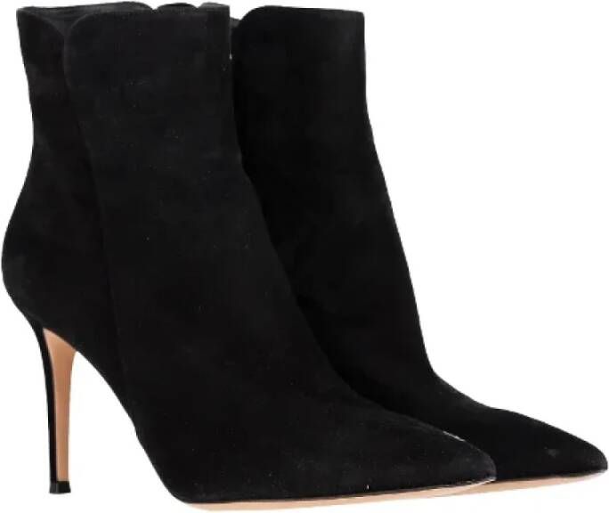 Gianvito Rossi Pre-owned Suede boots Black Dames