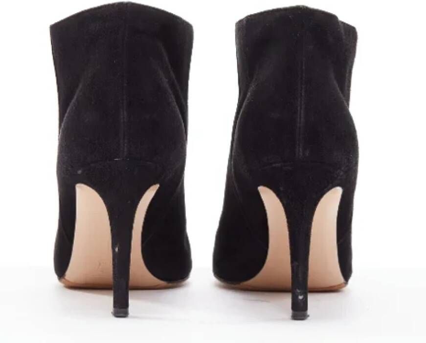 Gianvito Rossi Pre-owned Suede boots Black Dames