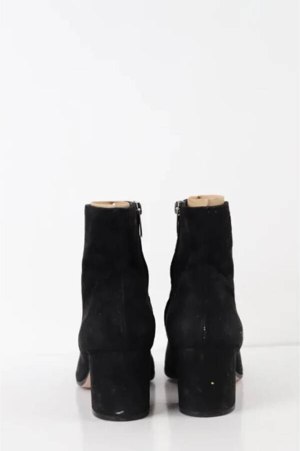 Gianvito Rossi Pre-owned Suede boots Black Dames