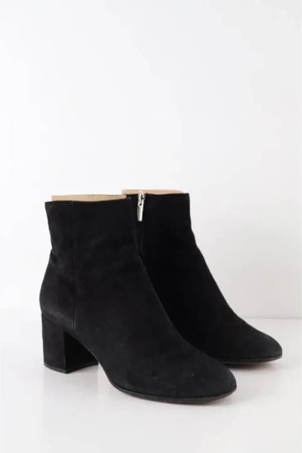 Gianvito Rossi Pre-owned Suede boots Black Dames