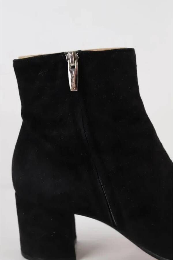 Gianvito Rossi Pre-owned Suede boots Black Dames