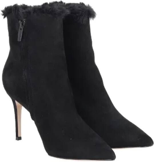 Gianvito Rossi Pre-owned Suede boots Black Dames