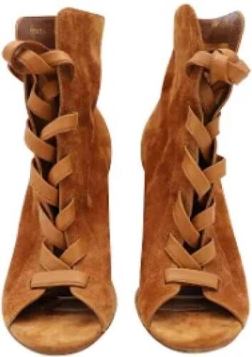 Gianvito Rossi Pre-owned Suede boots Brown Dames