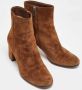 Gianvito Rossi Pre-owned Suede boots Brown Dames - Thumbnail 4