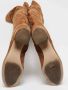 Gianvito Rossi Pre-owned Suede boots Brown Dames - Thumbnail 4