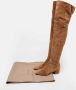 Gianvito Rossi Pre-owned Suede boots Brown Dames - Thumbnail 7