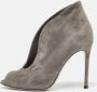 Gianvito Rossi Pre-owned Suede boots Gray Dames - Thumbnail 2