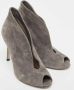 Gianvito Rossi Pre-owned Suede boots Gray Dames - Thumbnail 4