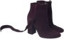 Gianvito Rossi Pre-owned Suede boots Purple Dames - Thumbnail 3