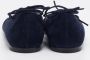 Gianvito Rossi Pre-owned Suede flats Blue Dames - Thumbnail 5