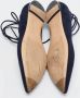 Gianvito Rossi Pre-owned Suede flats Blue Dames - Thumbnail 6