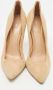 Gianvito Rossi Pre-owned Suede heels Beige Dames - Thumbnail 3