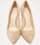 Gianvito Rossi Pre-owned Suede heels Beige Dames - Thumbnail 3