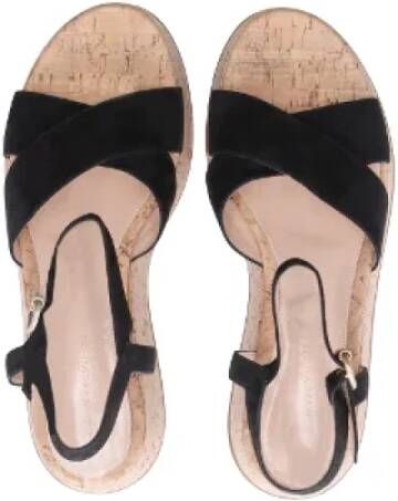 Gianvito Rossi Pre-owned Suede heels Black Dames