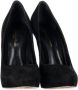 Gianvito Rossi Pre-owned Suede heels Black Dames - Thumbnail 3