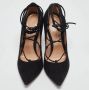 Gianvito Rossi Pre-owned Suede heels Black Dames - Thumbnail 3