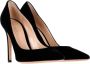 Gianvito Rossi Pre-owned Suede heels Black Dames - Thumbnail 4