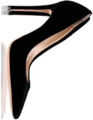 Gianvito Rossi Pre-owned Suede heels Black Dames