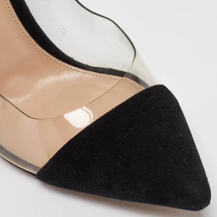 Gianvito Rossi Pre-owned Suede heels Black Dames