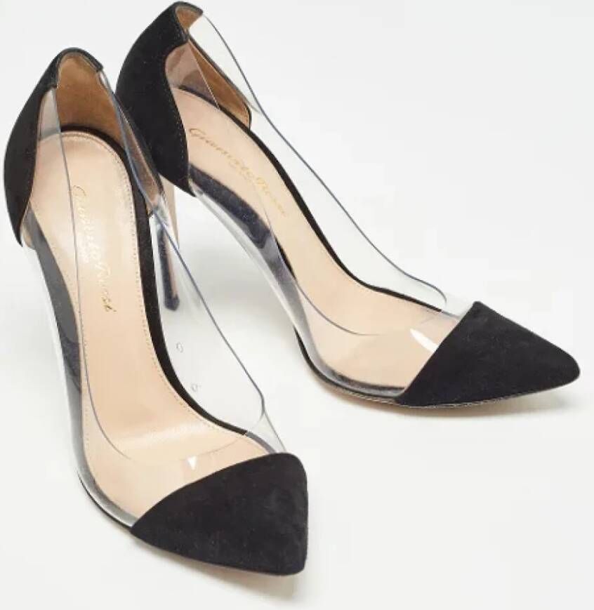 Gianvito Rossi Pre-owned Suede heels Black Dames